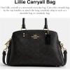 image:imageCoach Unisex Mini Lillie CarryallImWalnutBlack