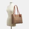 image:imageCoach Womens Polished Pebble Leather Willow ToteTan Caramel
