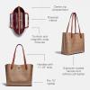 image:imageCoach Womens Polished Pebble Leather Willow ToteTan Rust