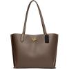 image:imageCOACH Polished Pebble Leather Willow Tote Dark Stone