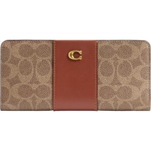 image:imageCOACH Womens Essential Slim AccessoryTravel WalletB4TAN CARAMEL