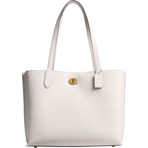 image:imageCOACH womens Polished Pebble Leather Willow Tote 38Chalk