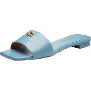 image:imageCOACH womens Sculpted C Flat SandalBluebell