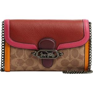 image:imageCoach Chain CrossbodyTanRedwood