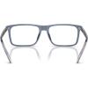 image:imageCOACH mens Hc6251u Universal Fit Rectangular Prescription Eyewear FramesTransparent Blue