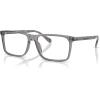 image:imageCOACH mens Hc6251u Universal Fit Rectangular Prescription Eyewear FramesTransparent Grey