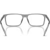image:imageCOACH mens Hc6251u Universal Fit Rectangular Prescription Eyewear FramesTransparent Grey
