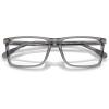 image:imageCOACH mens Hc6251u Universal Fit Rectangular Prescription Eyewear FramesTransparent Grey