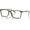image:imageCOACH mens Hc6251u Universal Fit Rectangular Prescription Eyewear FramesTransparent Olive