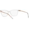 image:imageCOACH womens Hc6176 Rectangular Prescription Eyewear FramesClearDemo Lens