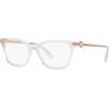 image:imageCOACH womens Hc6176 Rectangular Prescription Eyewear FramesClearDemo Lens