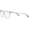 image:imageCOACH womens Hc6176 Rectangular Prescription Eyewear FramesGradient Transparent BlueDemo Lens