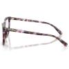 image:imageCOACH womens Hc6222u Universal Fit Square Prescription Eyewear FramesAmethyst Pearl TortoiseDemo Lens