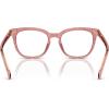 image:imageCOACH womens Hc6222u Universal Fit Square Prescription Eyewear FramesTea Rose CDemo Lens