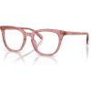 image:imageCOACH womens Hc6222u Universal Fit Square Prescription Eyewear FramesTea Rose CDemo Lens