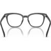 image:imageCOACH womens Hc6222u Universal Fit Square Prescription Eyewear FramesTransparent Grey