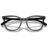 image:imageCOACH womens Hc6222u Universal Fit Square Prescription Eyewear FramesTransparent Grey