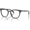 image:imageCOACH womens Hc6222u Universal Fit Square Prescription Eyewear FramesTransparent GreyDemo Lens