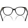 image:imageCOACH womens Hc6234u Universal Fit Square Prescription Eyewear FramesBlackDemo Lens