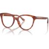 image:imageCOACH womens Hc6234u Universal Fit Square Prescription Eyewear FramesCaramel Tortoise