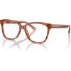 image:imageCOACH womens Hc6242f Low Bridge Fit Square Prescription Eyewear FramesCaramel TortoiseDemo Lens
