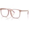 image:imageCOACH womens Hc6254bd Square Prescription Eyewear FramesMilky Buff