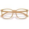 image:imageCOACH womens Hc6254bd Square Prescription Eyewear FramesMilky Tea