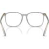 image:imageCOACH womens Hc6254bd Square Prescription Eyewear FramesTransparent Dove
