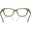 image:imageCOACH womens Hc6257u Universal Fit Square Prescription Eyewear FramesMilky Moss  Demo Lens
