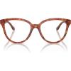 image:imageCOACH womens Hc6234u Universal Fit Square Prescription Eyewear FramesCaramel Tortoise