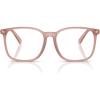 image:imageCOACH womens Hc6254bd Square Prescription Eyewear FramesMilky Buff