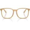 image:imageCOACH womens Hc6254bd Square Prescription Eyewear FramesMilky Tea