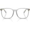 image:imageCOACH womens Hc6254bd Square Prescription Eyewear FramesTransparent Dove