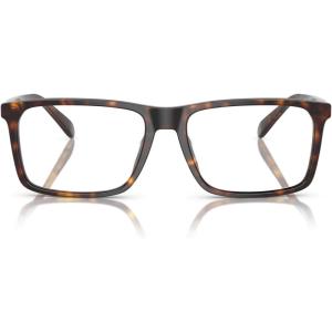 image:imageCOACH mens Hc6251u Universal Fit Rectangular Prescription Eyewear FramesDark Tortoise