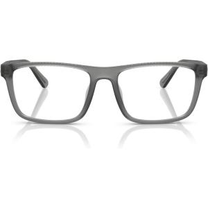 image:imageCOACH mens Hc6263u Universal Fit Rectangular Prescription Eyewear FramesMatte Transparent Dark Stone  Demo Lens