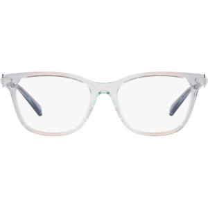 image:imageCOACH womens Hc6176 Rectangular Prescription Eyewear FramesGradient Transparent BlueDemo Lens