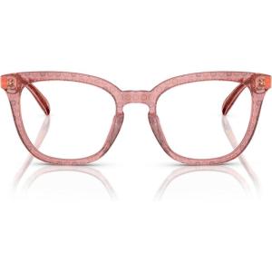 image:imageCOACH womens Hc6222u Universal Fit Square Prescription Eyewear FramesTea Rose CDemo Lens