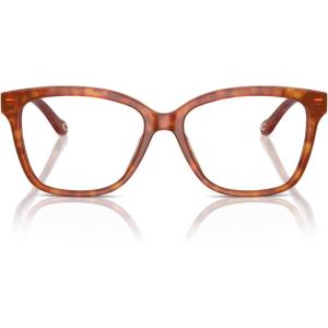 image:imageCOACH womens Hc6242f Low Bridge Fit Square Prescription Eyewear FramesCaramel TortoiseDemo Lens