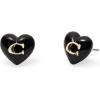 image:imageCoach Womens Signature Heart Stud Earrings