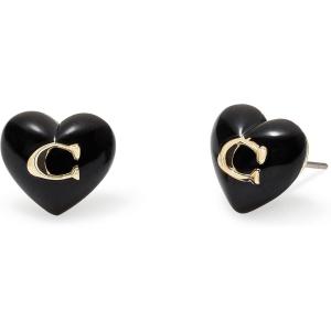 image:imageCoach Womens Signature Heart Stud Earrings