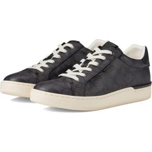 image:imageCoach Womens Lowline Printed LeatherCharcoalBlack