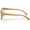 image:imageCOACH Womens Hc6257f Low Bridge Fit Square Prescription Eyewear FramesMilky Amber  Demo Lens