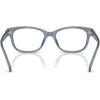 image:imageCOACH Womens Hc6257f Low Bridge Fit Square Prescription Eyewear FramesMilky Denim  Demo Lens