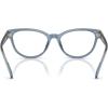 image:imageCOACH womens Hc6258u Universal Fit PILLOW Prescription Eyewear FramesMilky Denim  Demo Lens