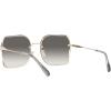 image:imageCOACH womens Hc7150d Square SunglassesShiny Light GoldBlack Grey Sand Gradient