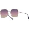 image:imageCOACH womens Hc7150d Square SunglassesShiny Rose GoldPurple Pink Peach Gradient