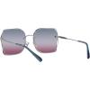 image:imageCOACH womens Hc7150d Square SunglassesShiny SilverBlue Purple Pink Gradient