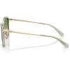 image:imageCOACH womens Hc7187 Square SunglassesLight GoldSageGreen Blue Gradient