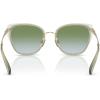 image:imageCOACH womens Hc7187 Square SunglassesLight GoldSageGreen Blue Gradient