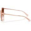 image:imageCOACH womens Hc7187 Square SunglassesRose GoldChampagneBrown Gradient